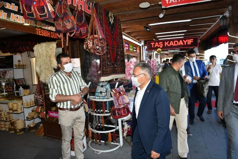 Başkan Büyükkılıç, uyarılarına Erciyes’te devam etti
