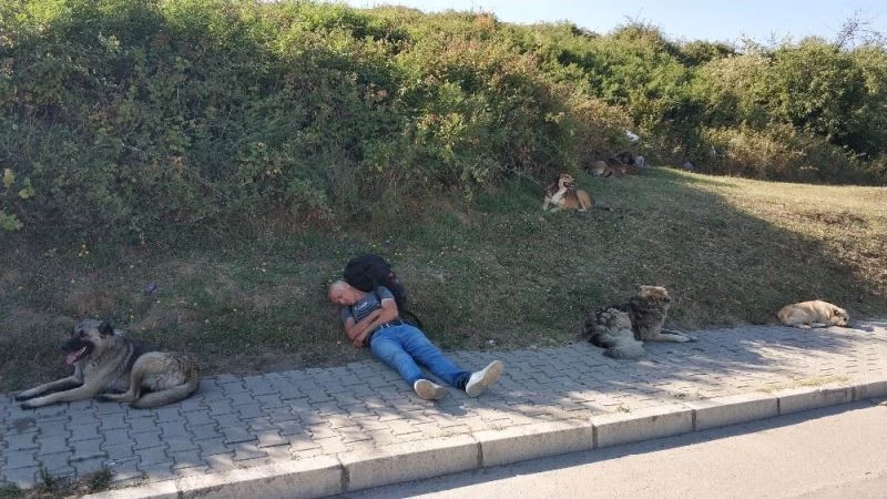 Can dostlarından ’ibretlik’ hareket
