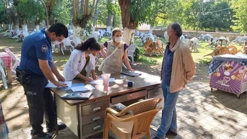 Tavas’ta protokolün katılımıyla denetim gerçekleşti
