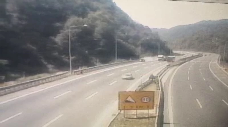 Porsche marka cipin kaza yaptığı anlar ortaya çıktı
