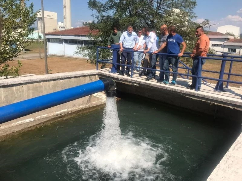 Düzce’de yeni su kaynağından su verilmeye başlandı
