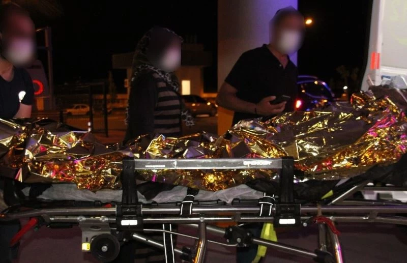 Erzincan’da ambulansın mazotu bitince yolda kaldı
