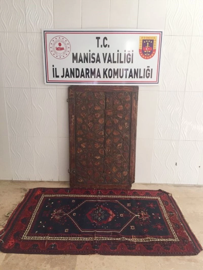 Manisa’da emlak ofisine tarihi eser operasyonu
