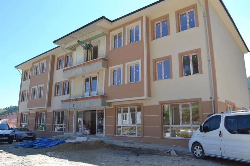 Yığılca’da kız öğrenci yurdu tamamlanmak üzere
