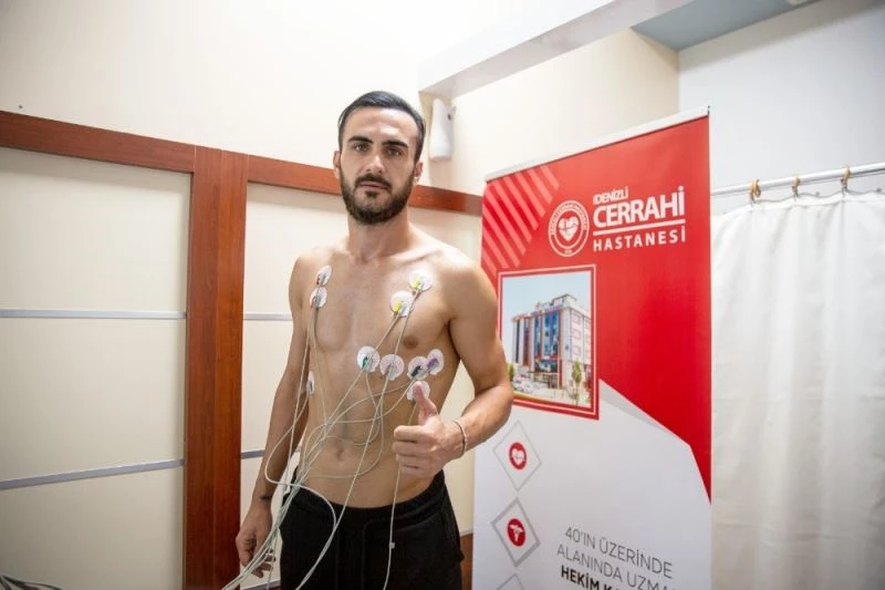 Denizlisporlu futbolcular sağlık kontrolünden geçti
