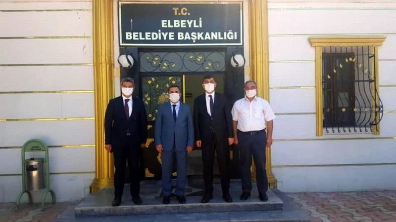 Fadıloğlu’ndan Kardeş Elbeyli belediyesine ziyaret
