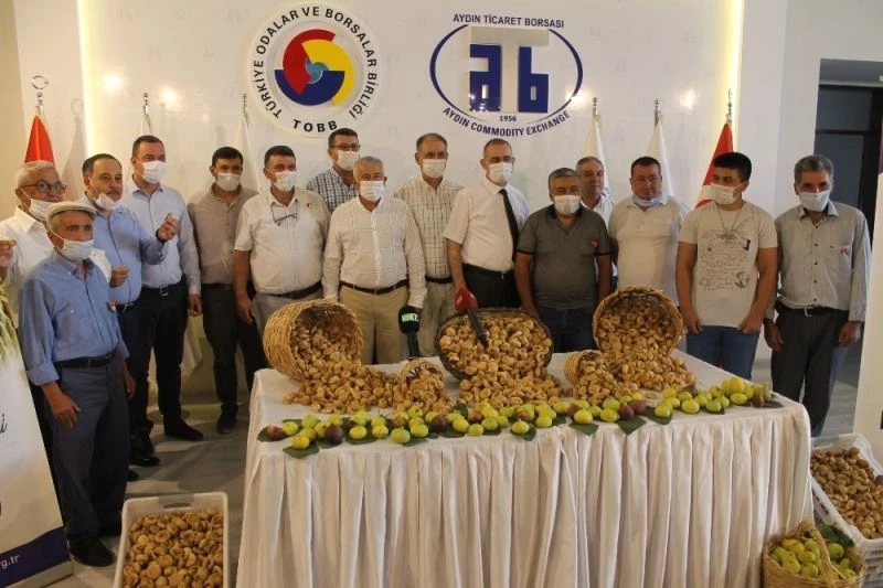 Aydın’da sezonun ilk kuru inciri Borsaya teslim edildi
