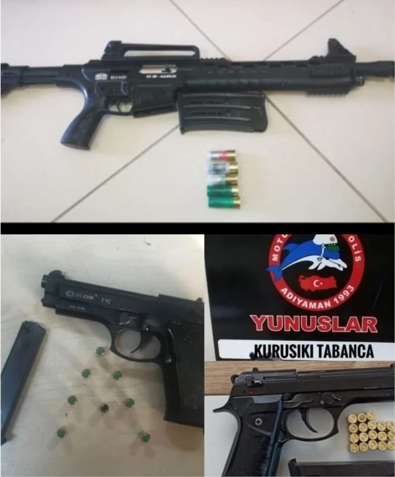 Düğünlerde havaya ateş eden magandalar yakalandı
