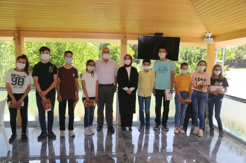 Çameli’nin gururları ödüllendirildi
