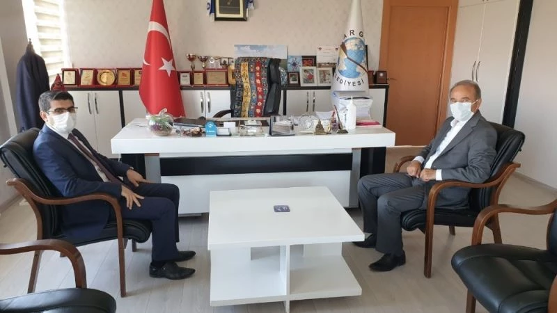 Kaymakam ve Başkan’dan uyumlu çalışma temennisi
