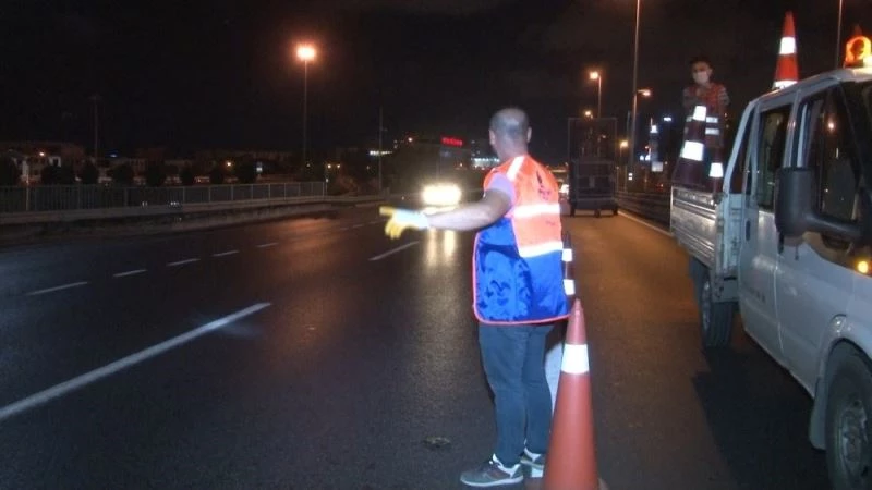 Edirnekapı Metrobüs İstasyonu’na yeni üst geçit çalışması başladı
