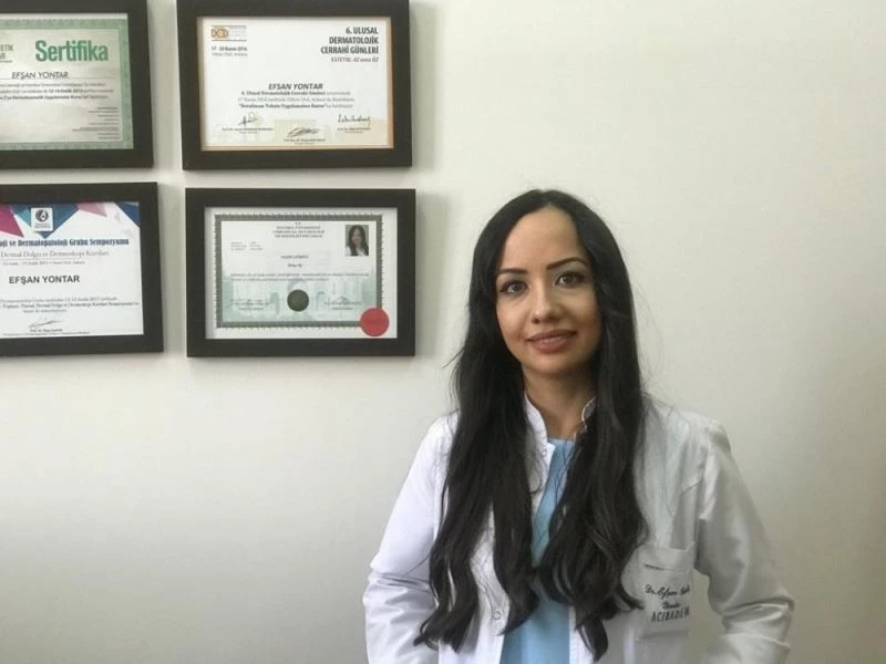 Uzm. Dr. Efşan Gürbüz Yontar: “Yaz aylarında en az 30 koruma faktörlü güneş koruyucular kullanılmalıdır”
