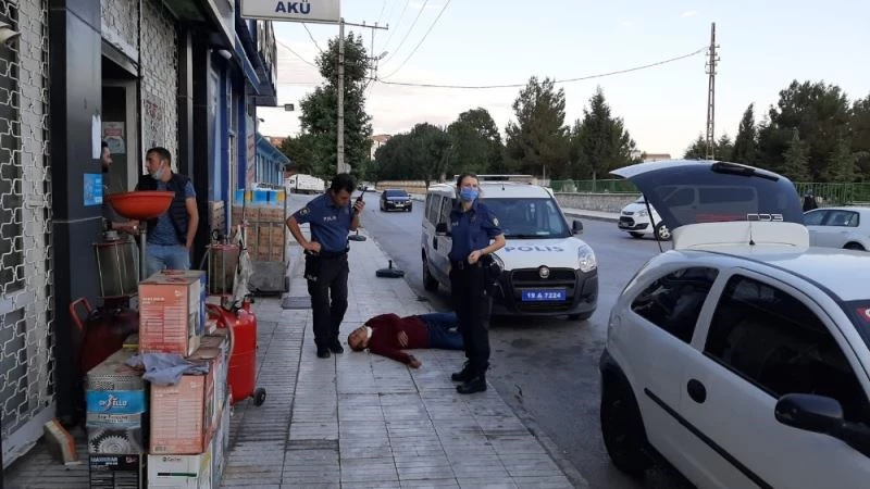 Fare zehri içip intihar ettiğini söyledi polisi arayıp yardım istedi
