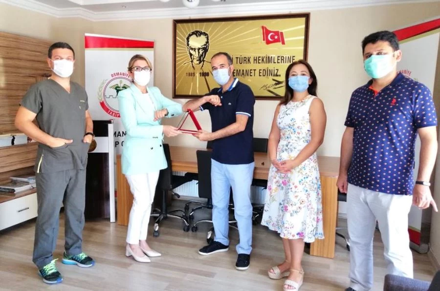 OSMANİYE TABİP ODASINDA NÖBET DEĞİŞİMİ