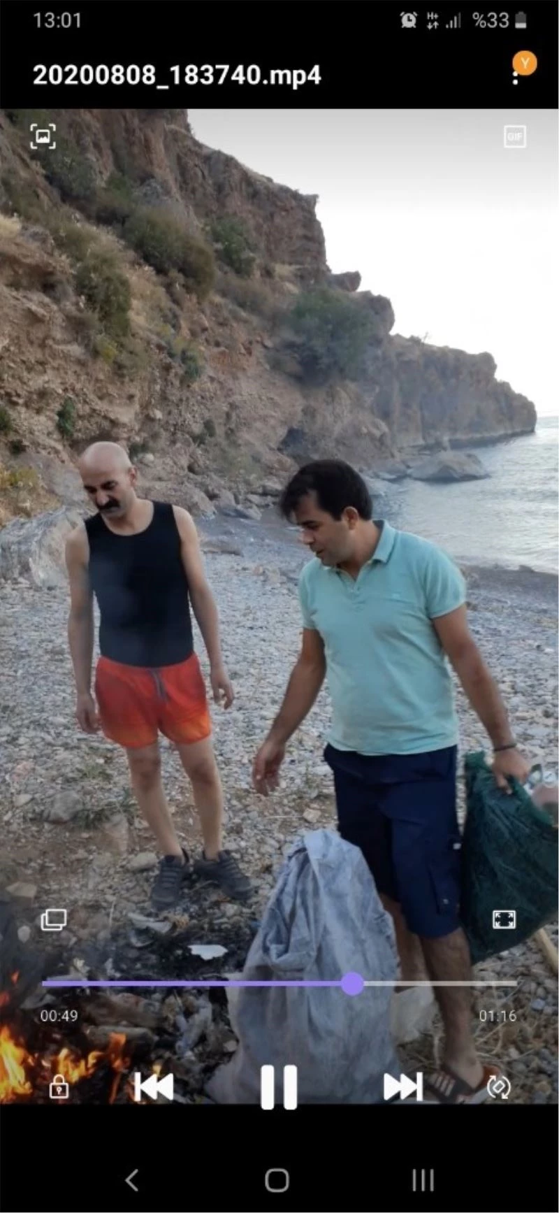 Hakkarili doğaseverlerden örnek davranış
