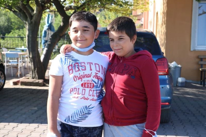 Koyda mahsur kalan minikler o anları anlattı
