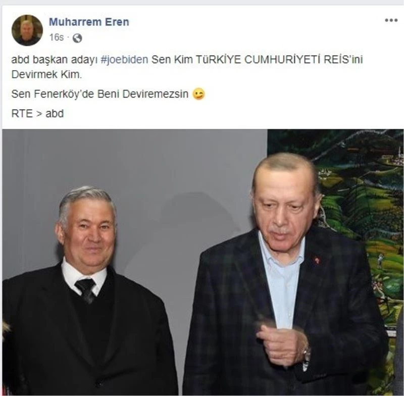 Muhtardan Joe Biden’e tepki: “Sen beni deviremezsin”
