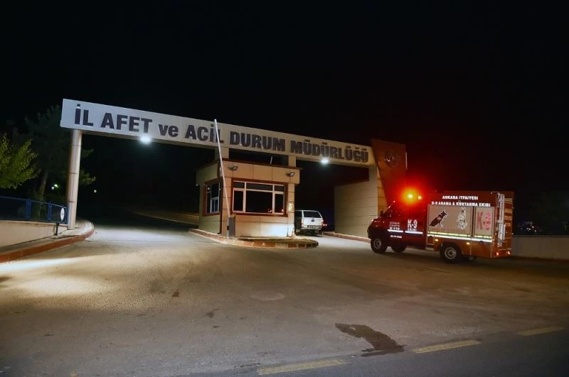 Ankara itfaiyesi Marmara depremini unutmadı
