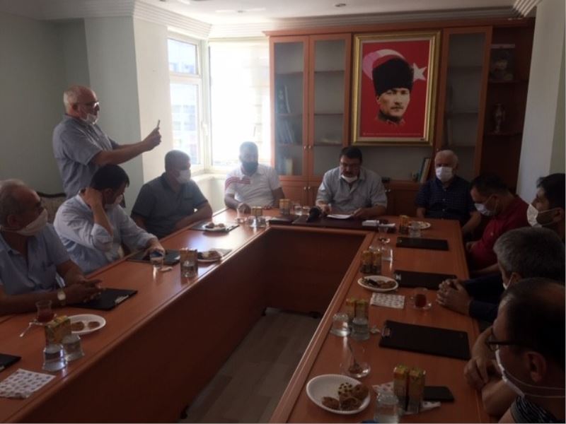 Kırşehir’de, kahvehaneciler sorunlarını anlattı
