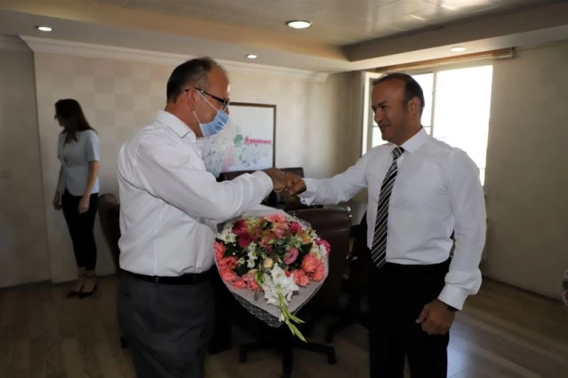 Başkan Çetin Akın’dan Harun Tutak’a ziyaret
