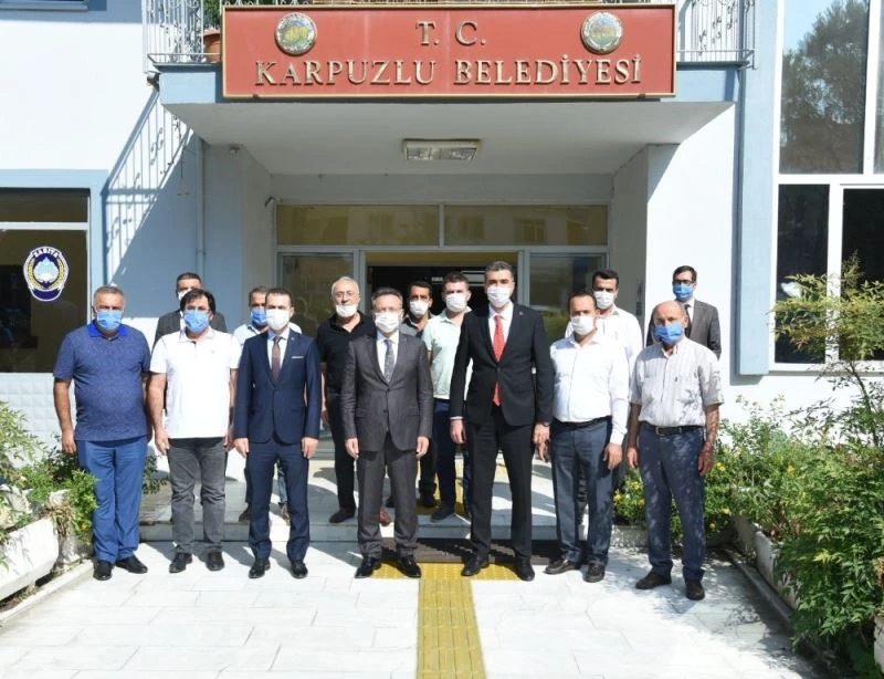 Aydın Valisi Aksoy’dan Karpuzlu ziyareti
