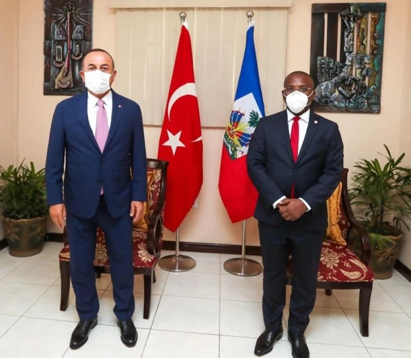Dışişleri Bakan Mevlüt Çavuşoğlu, Haiti’de
