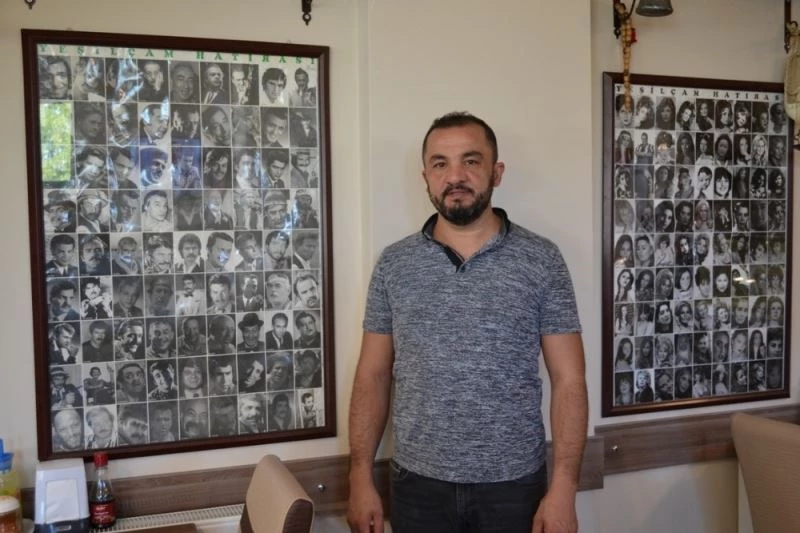 Balıkesirli Köfteci mekanında Yeşilçam artistlerinin fotoğraflarını sergiliyor
