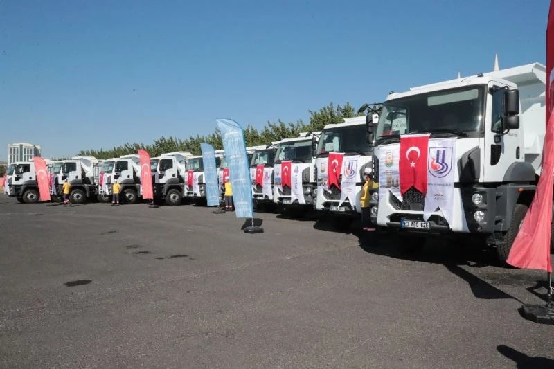 Şanlıurfa’da araç filosu güçlendirildi
