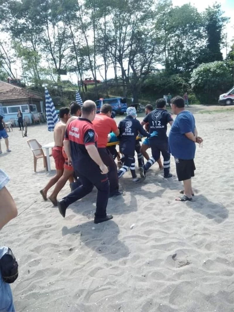 Baba ve oğlu boğulma tehlikesi geçirdi: Durumları kritik
