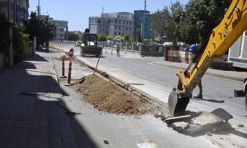 Teomanpaşa mahallesinde doğal gaz çalışmaları başladı
