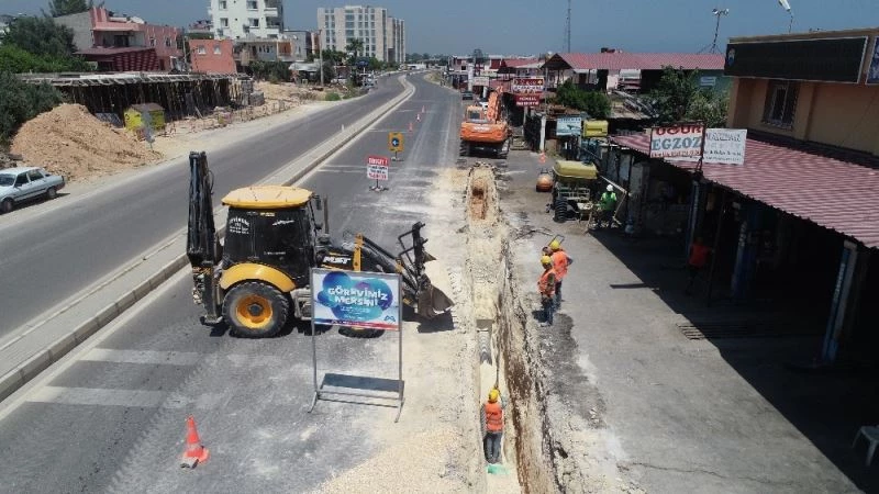 Alata ve Kargıcak’ta kanalizasyon sorunu çözülüyor
