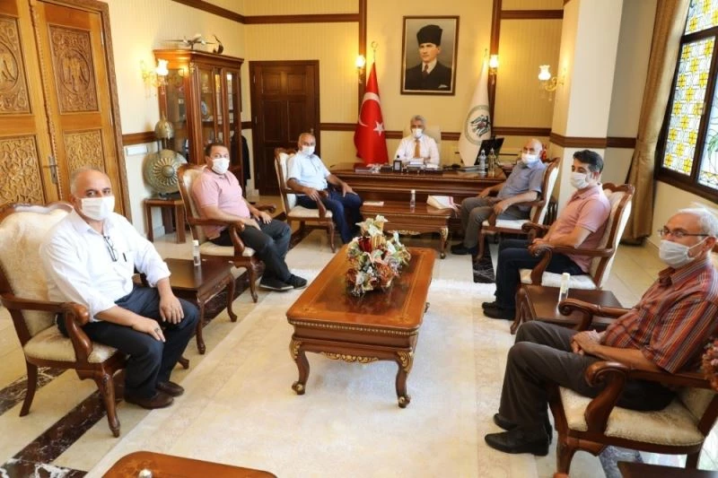 TYB Erzincan Şubesi’nden Vali Makas’a hayırlı olsun ziyareti
