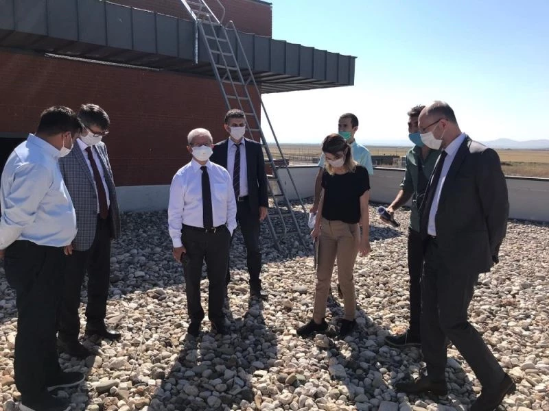 Rektör Prof. Dr. Fuat Erdal, URAYSİM’i yerinde inceledi
