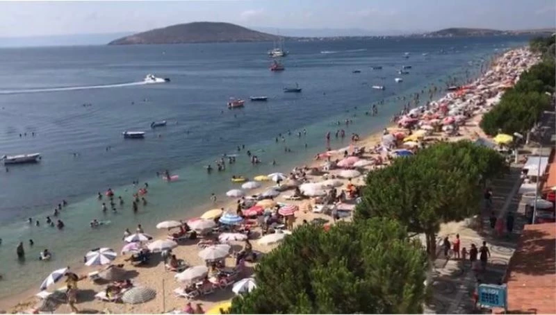 Avşa Adası’nda boş yer kalmadı
