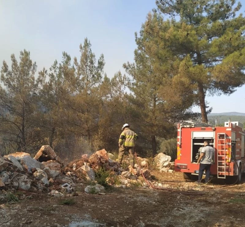 Bayramda alevlerle savaşıyorlar
