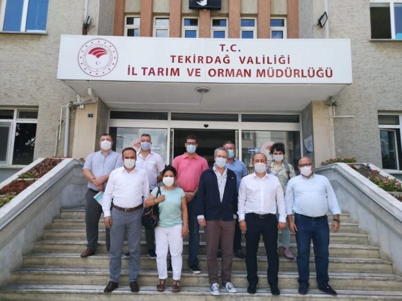 İspanyol heyet, ülkedeki su ürünleri üretici örgütleri için Tekirdağ’da
