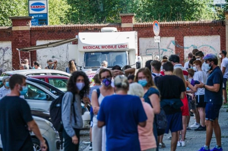 İtalya’da Mayıs ayından bu yana en yüksek vaka sayısı
