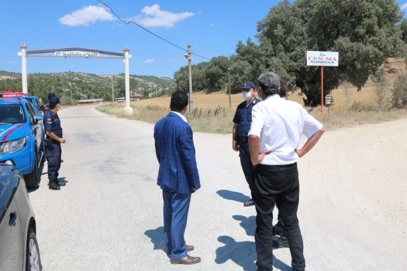 Kaymakam Alkan Gökler beldesini denetledi
