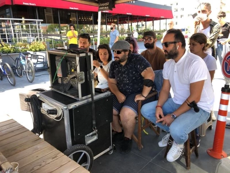 Canım Dayım filmi AVM’de set kurdu
