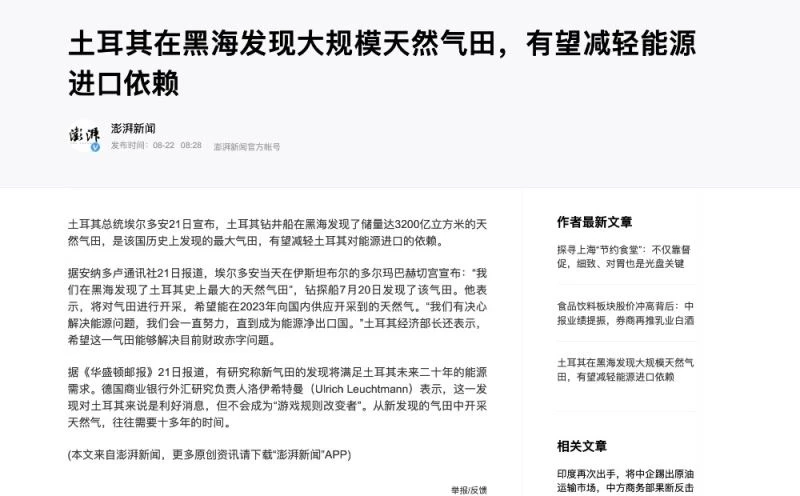 Cumhurbaşkanı Erdoğan’ın doğal gaz açıklaması Rus ve Çin medyasında
