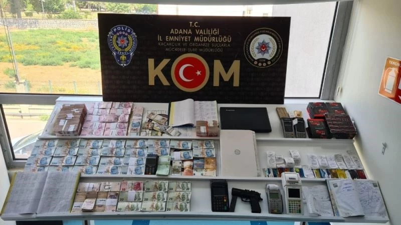 Pos tefecisi operasyonunda servet ele geçirildi
