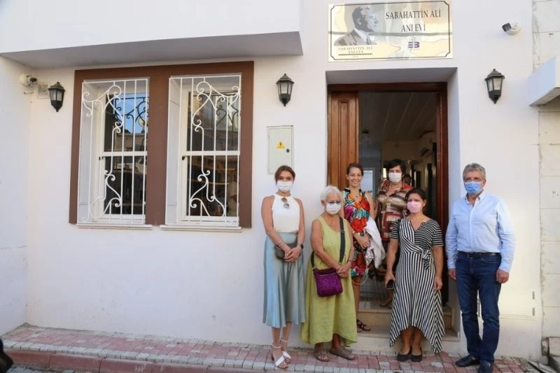 Filiz Ali, Sabahattin Ali Anı Evi’ni ziyaret etti
