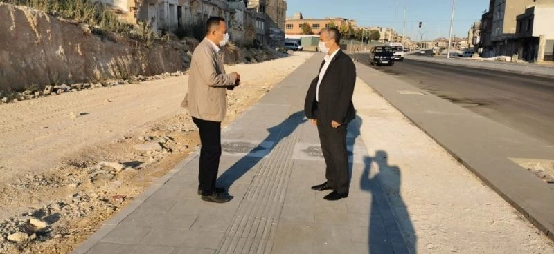 Tahmazoğlu’ndan Boğaziçi Bulvarında inceleme
