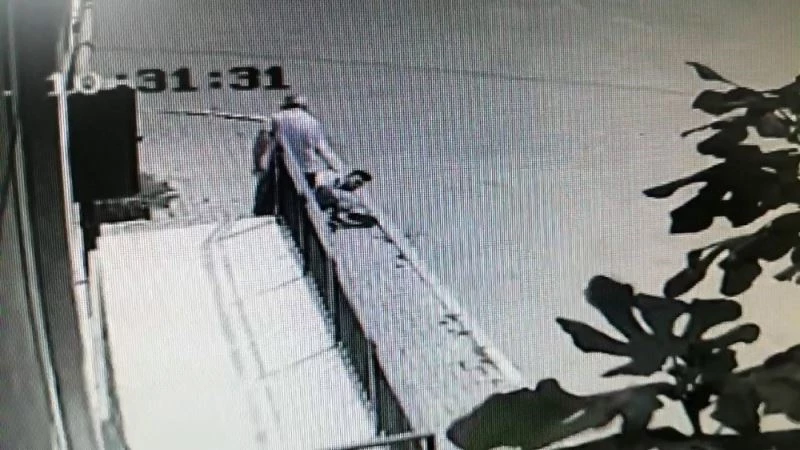 (Özel) Damadına defalarca kurşun sıktı, o anlar kamerada
