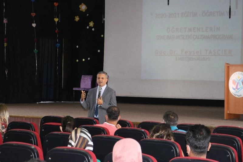 Diyarbakır İl Milli Eğitim Müdürü Doç. Dr. Taşçıer, mesleki çalışma programının ilk eğitimini verdi
