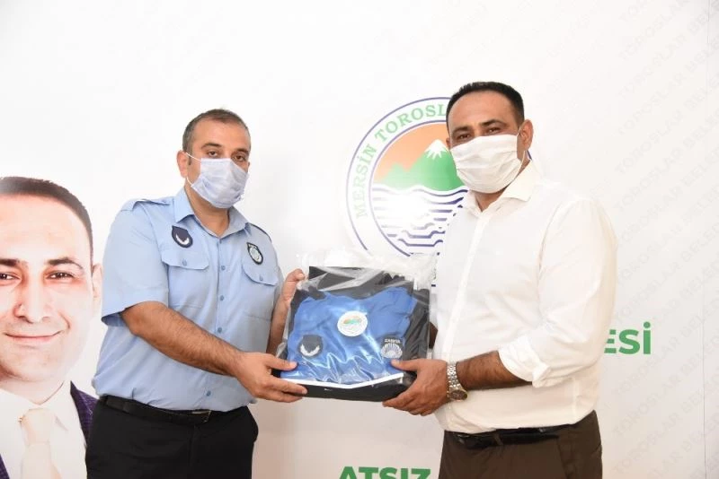 Toroslar zabıtasının üniformaları TORTEK atölyelerinde üretiliyor
