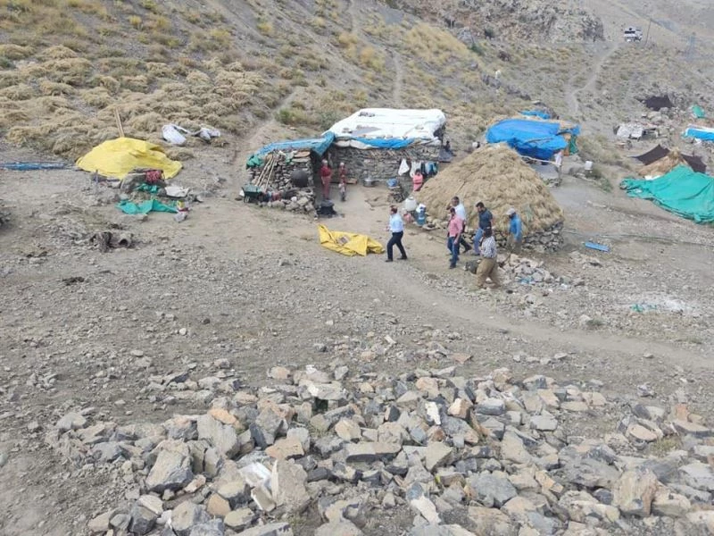 Başkan Ürek göçerlerle bir araya geldi
