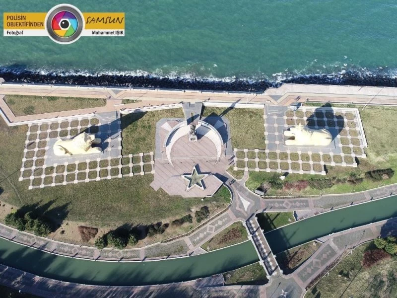 Polisin objektifinden Samsun
