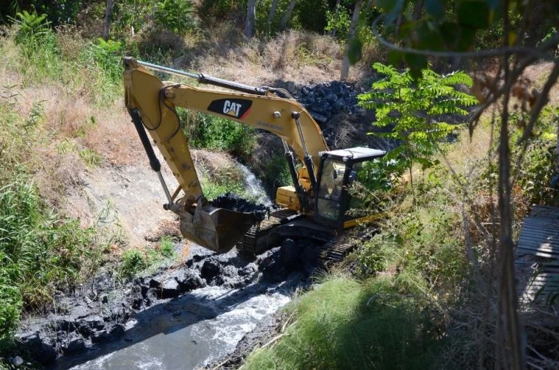 İZSU, Yobaz Deresi için iş başında
