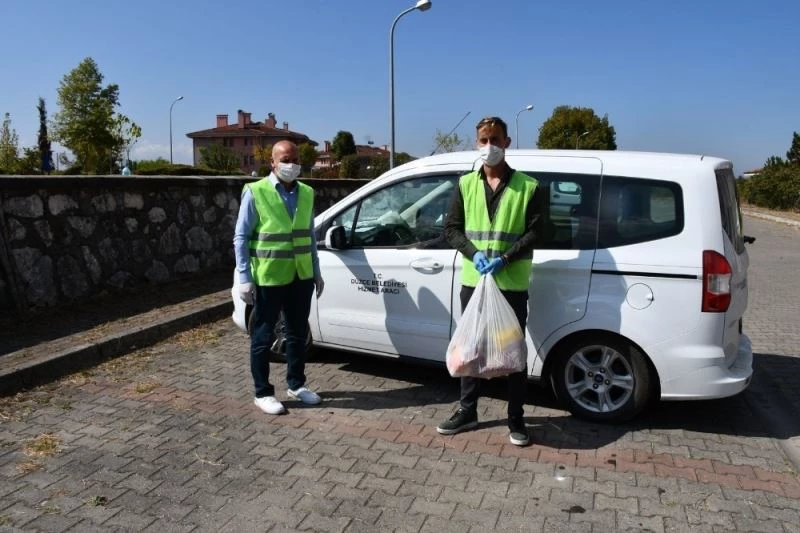Düzce Belediyesi 197 aileye yardım eli

